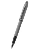 Townsend® Polished Slate Gray Engraved Diamond Pattern with Slate Gray PVD Appointments Selectip® Rollerball Pen