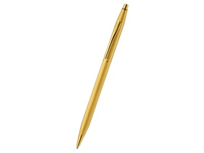 Classic Century® 23KT Gold Plated Engraved Diamond Pattern Ballpoint Pen