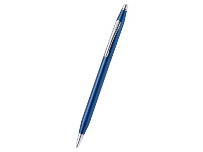 Classic Century® Translucent Cobalt Blue Engraved Diamond Pattern Ballpoint Pen