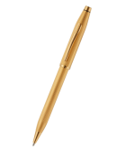 Century® II Polished 23KT Gold-plated Engraved Diamond Pattern Ballpoint Pen
