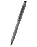 Century® II Polished Slate Gray Engraved Diamond Pattern Ballpoint Pen