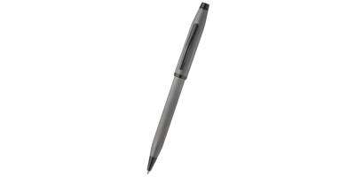 Century® II Polished Slate Gray Engraved Diamond Pattern Ballpoint Pen