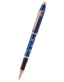 Century® II Cherry Blossom Translucent Blue Lacquer Rollerball Pen