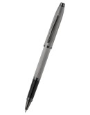 Century® II Polished Slate Gray Engraved Diamond Pattern Selectip Rollerball Pen