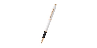 Century® II Pearlescent White Lacquer Fine Nib Fountain Pen
