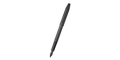 Century® II Black PVD Micro-knurl Medium Nib Fountain Pen