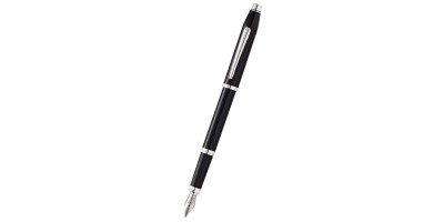 Century® II Black Lacquer Medium Nib Fountain Pen