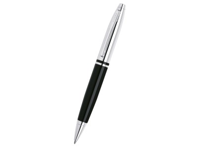 Calais™ Chrome & Black Lacquer Ballpoint Pen