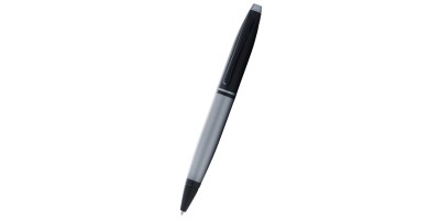 Calais™ Matte Gray and Black Lacquer Ballpoint Pen