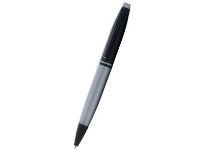 Calais™ Matte Gray and Black Lacquer Ballpoint Pen