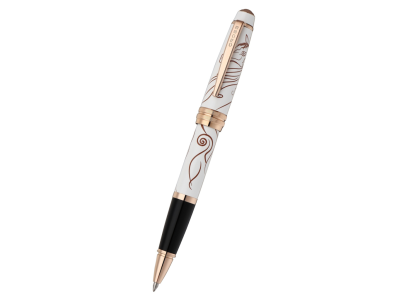 Bailey™ Zodiac Year of the Horse White Lacquer with Rose-Gold Plated Appointments Rollerball Pen