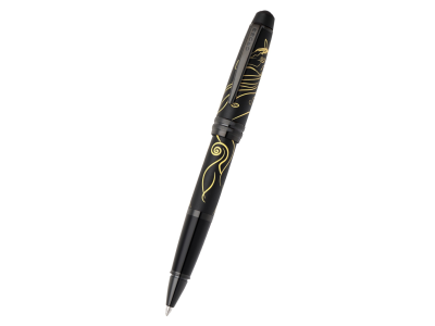 Bailey™ Zodiac Year of the Horse Matte Black Lacquer with Black PVD Appointments Rollerball Pen