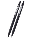 Click™ Classic Black Ballpoint Pen and Pencil Gift Set