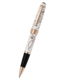 Bailey™ Zodiac Year of the Horse White Lacquer with Rose-Gold Plated Appointments Rollerball Pen