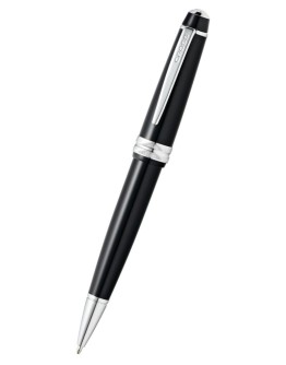 Bailey Light™ Glossy Black Resin Ballpoint Pen