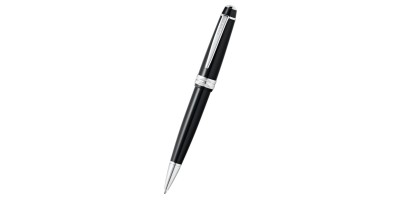 Bailey Light™ Glossy Black Resin Ballpoint Pen