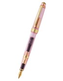 Bailey Light™ Translucent Pink Sapphire Resin Extra-Fine Nib Fountain Pen