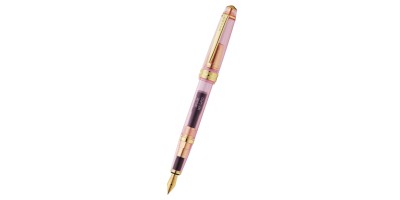 Bailey Light™ Translucent Pink Sapphire Resin Extra-Fine Nib Fountain Pen