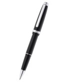 Lume Obsidian Black with Polished Chrome Appointments Rollerball Pen