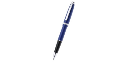 Lume Deep Sea Blue with Polished Chrome Appointments Rollerball Pen