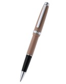 Lume Mocha with Polished Chrome Appointments Rollerball Pen