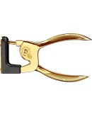 Cigar Cutter Gold and Black Finish M-765LN