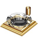 Gold Cigar Ashtray M-760L  (訂購)