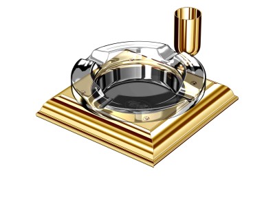 Gold Cigar Ashtray M-760L  (訂購)