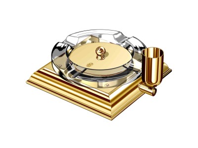 Gold Cigar Ashtray M-760L  (訂購)