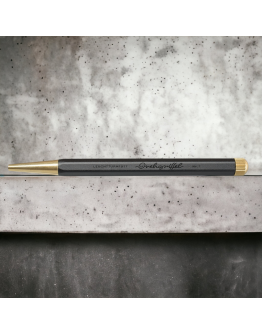 Drehgriffel Nr. 1, Black - Gel pen with black ink - Bullet Journal Edition 366916
