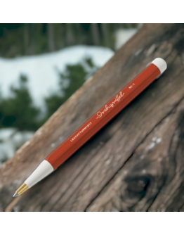 Drehgriffel Nr. 1 with Gel Pen black refill 含黑墨0.5mm的啫喱筆 Fox Red 狐狸紅 367279