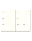 Port Red, Weekly Planner Medium (A5) 2026, English		Planner 2026 - 12M English